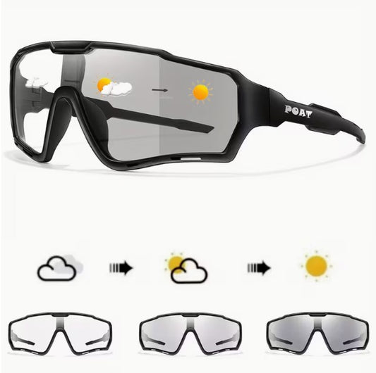 Gafas Fotocromáticas De Sol De Ciclismo  Ref: Poat