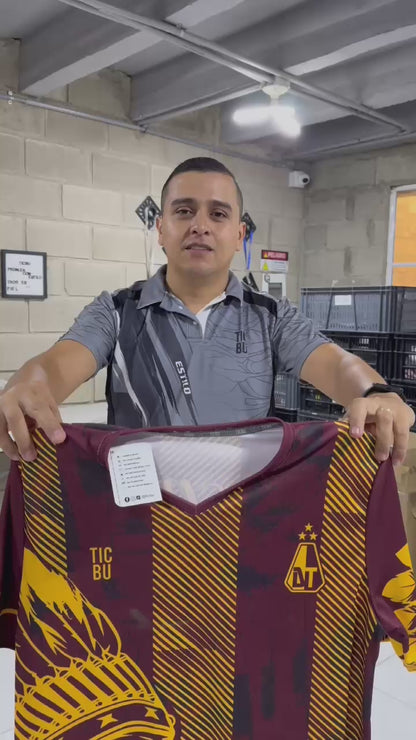 Camiseta Hombre Deportiva (Ref DEPORTES TOLIMA)