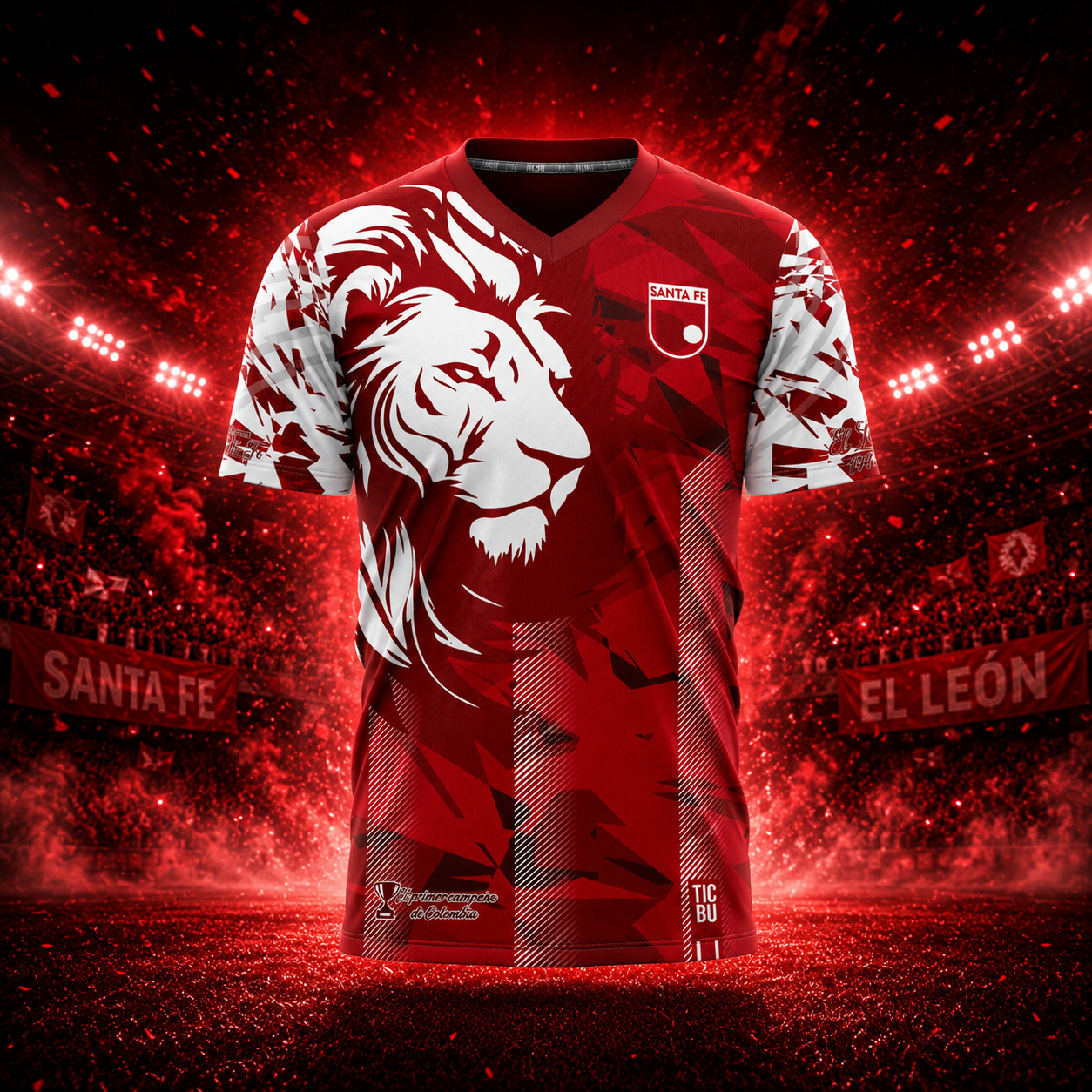 Camiseta Hombre Deportiva (Ref SANTA FE)