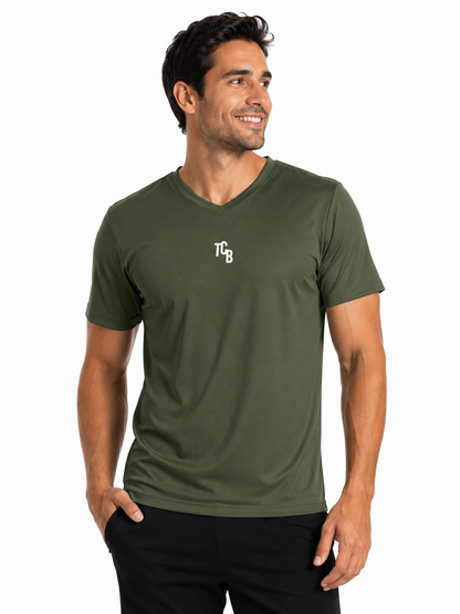 Camiseta Deportiva TICBU® (Ref Verde 26)