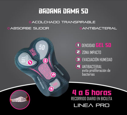 LICRA CORTA DAMA PRO (REF. MADRID)