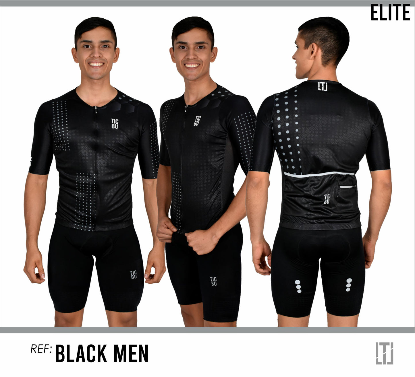 Camisa corta Hombre ELITE (BLACK MEN)