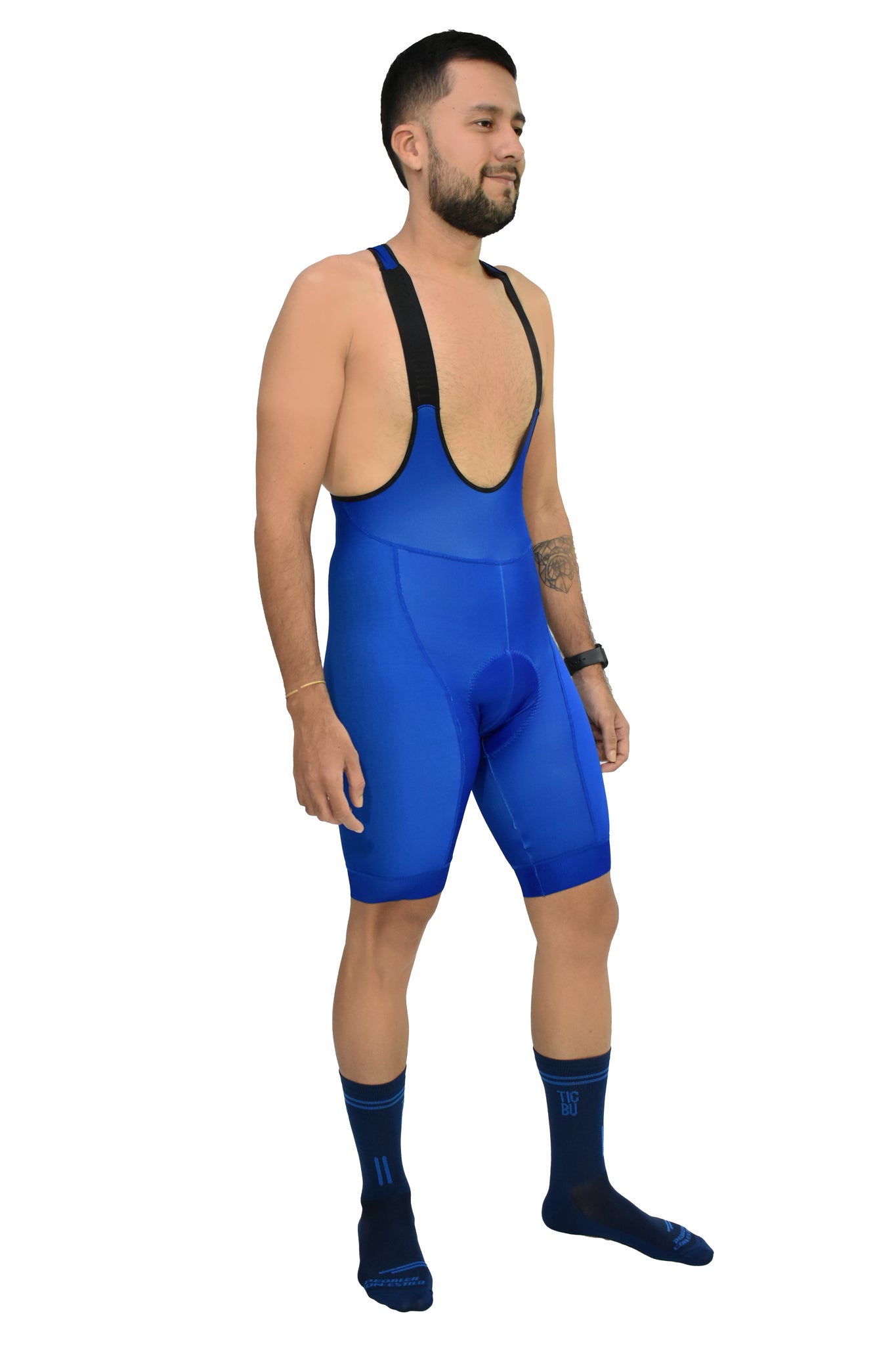 MEN'S SHORT LYCRA ALL BLUE PRO 2022