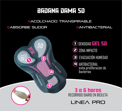 Licra Corta Dama (REF. ONLY BLACK V1)