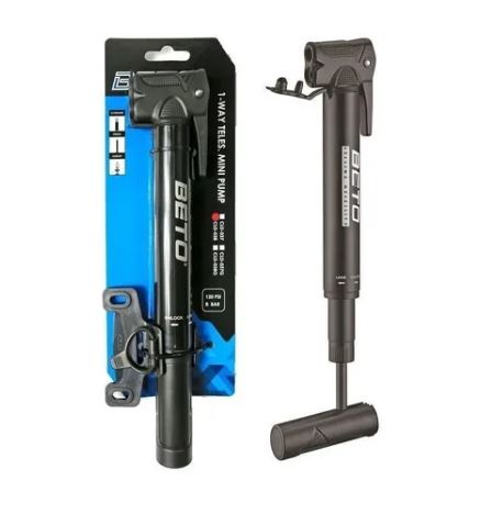 BETO CLD 038 TELESCOPIC PUMP FOR BICYCLE BLACK