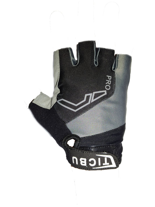 PRO cycling glove (black with grey)