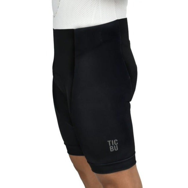 MEN'S SHORT LYCRA ALL BLACK BASIC 2021