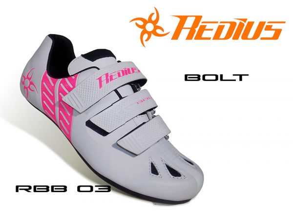 BOLT Redius shoes white - fuchsia