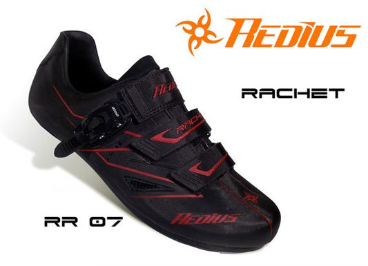 RACHET Brand Shoe Black - Red