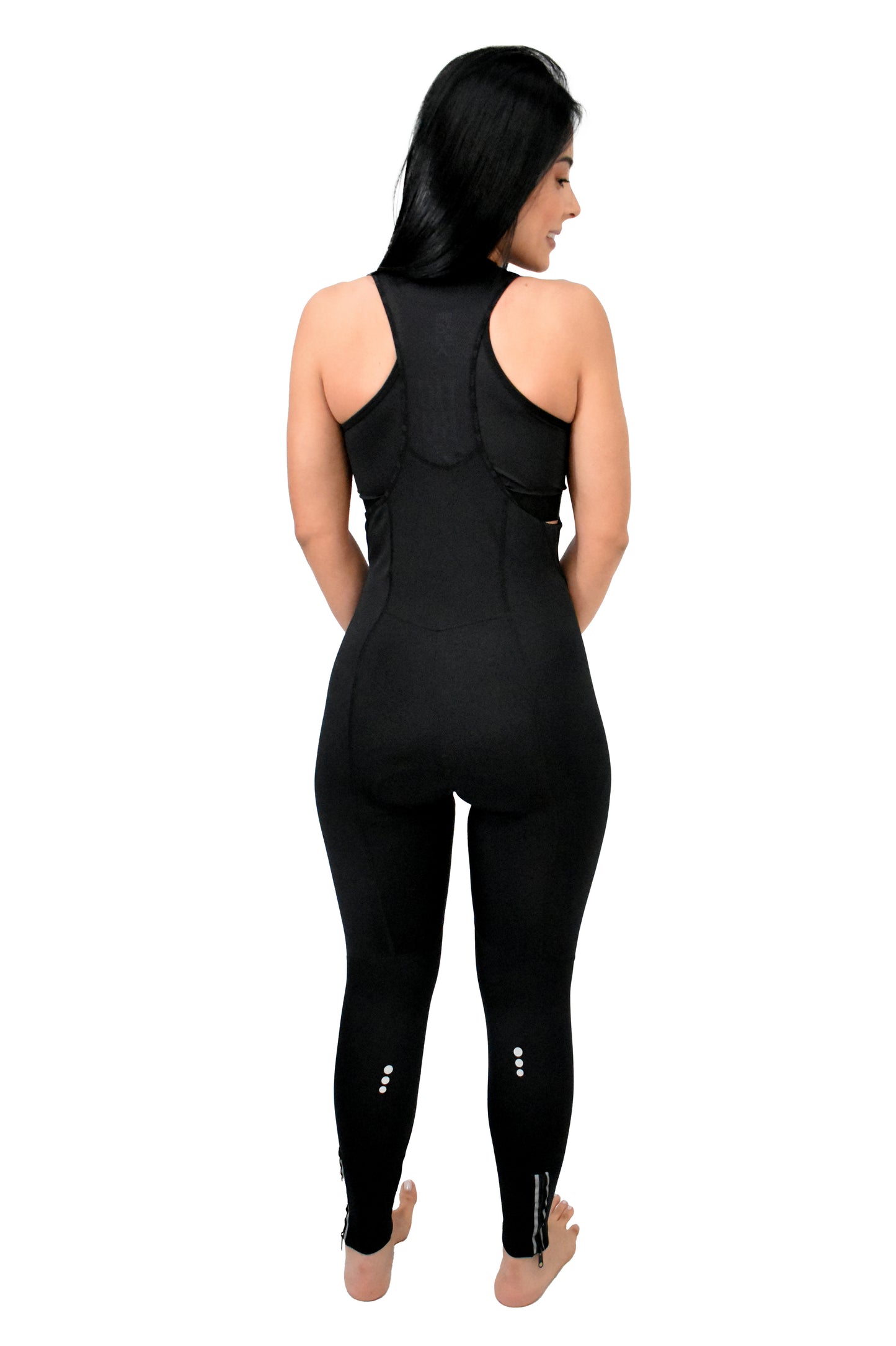 LONG LYCRA WOMEN ALL BLACK PRO 2021