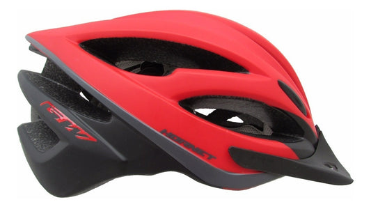Gw Hornet Mtb Helmet With Vicera Cycling - Black Red