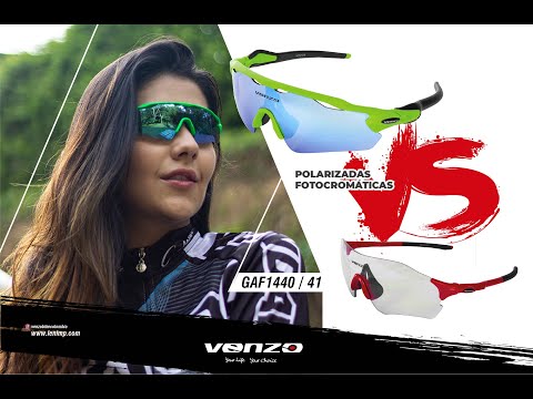 Gafas Ciclismo Fotocromáticas Venzo Uv400 Transitions